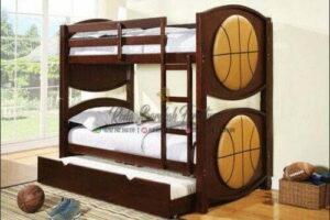tempat tidur tingkat basket